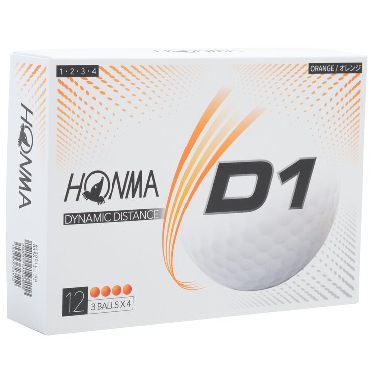 本間ゴルフ D1 ゴルフボール 2ピース構造 24個入り 本間ゴルフ D1 ゴルフボール 2ピース構造 24個入り