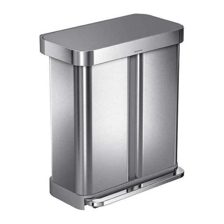 simplehuman(シンプルヒューマン)58L レクタンギュラーステップダストボックス simplehuman(シンプルヒューマン)58L レクタンギュラーステップダストボックス