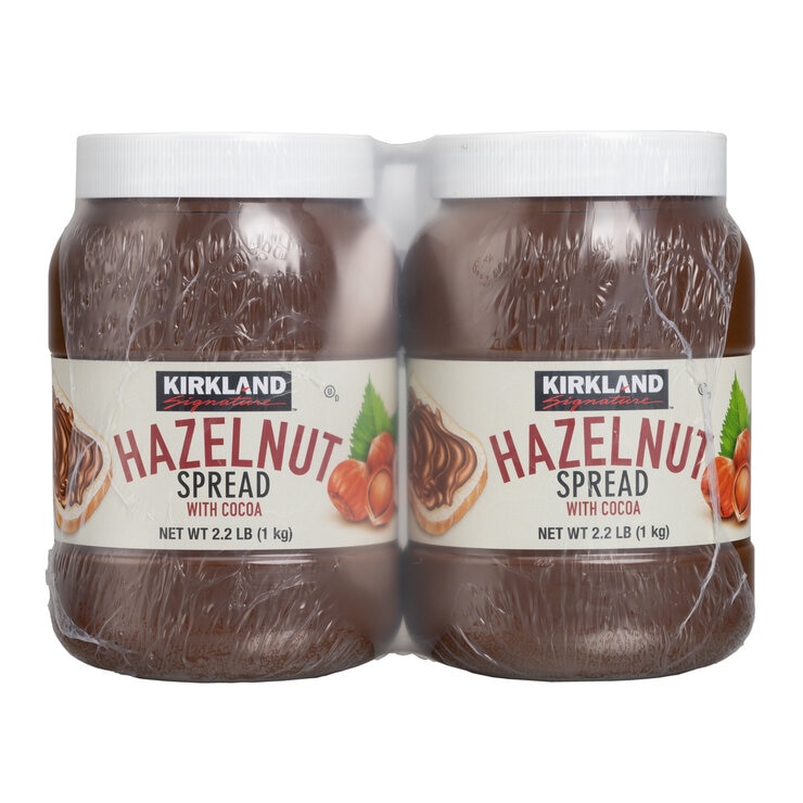 カークランドシグネチャー ヘーゼルナッツチョコレートスプレッド 1kg x 2