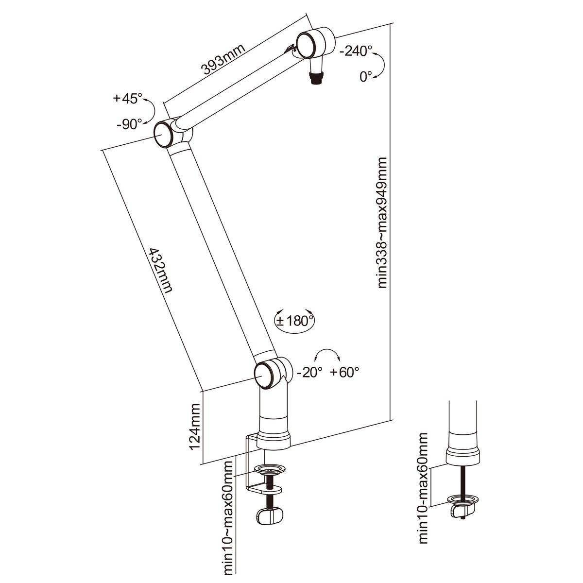 iggy / デスクマウント マイクアーム / MD100 / ブラック iggy / デスクマウント マイクアーム / MD100 / ブラック