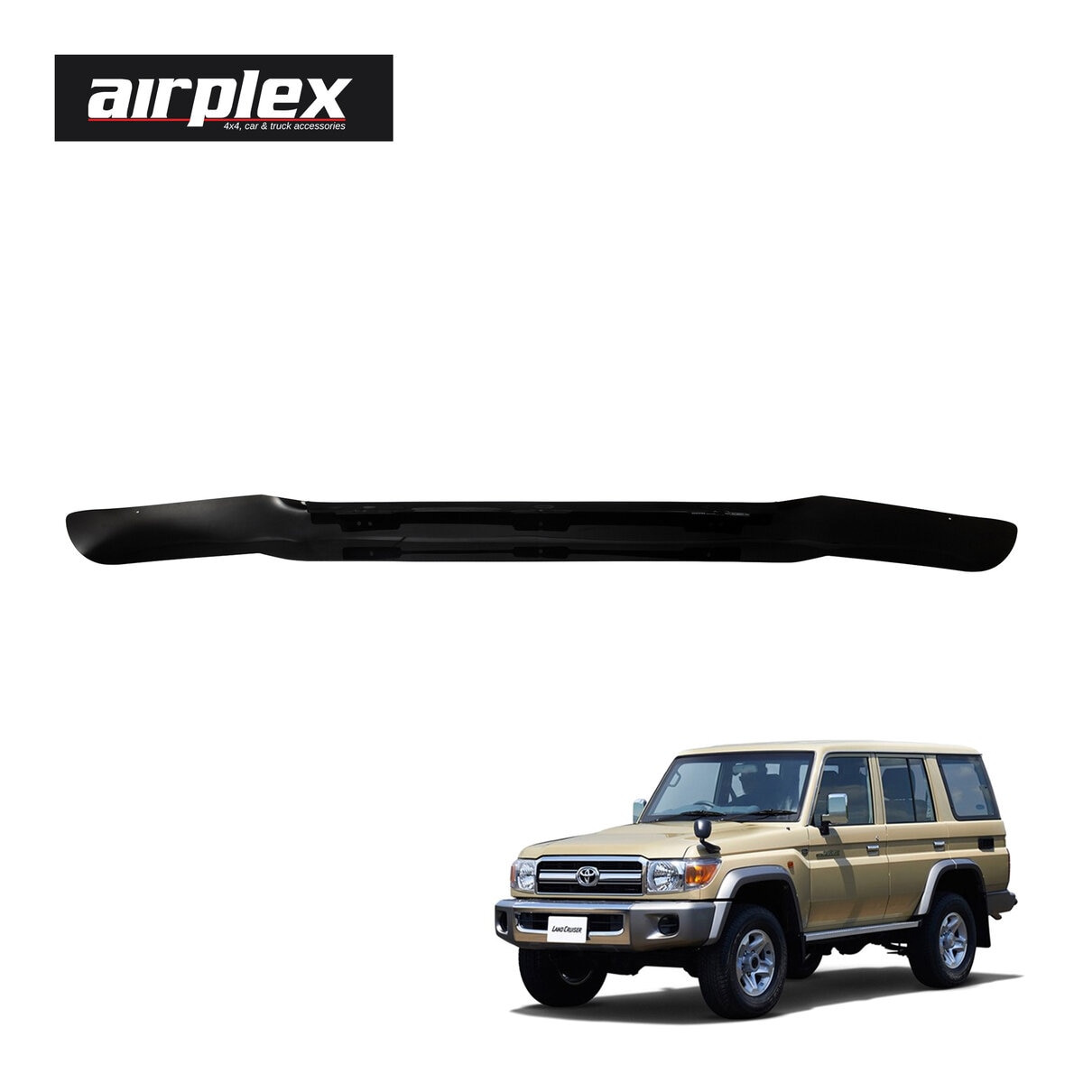 airplex トヨタ ランクル70 ランドクルーザー 70系 再販モデル 復刻車 バグガード スモーク