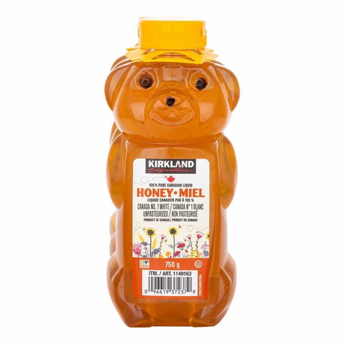カークランドシグネチャー はちみつ　ベアージャグ 750g x 3本