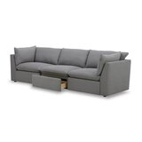 Gilman Creek Furniture 布製 電動モジュラーソファ3ピース