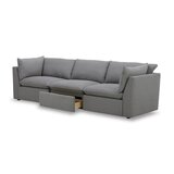 Gilman Creek Furniture 布製 電動モジュラーソファ 3PC