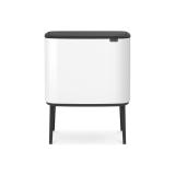 ブラバンシア Boタッチビン 36L   タッチ式ごみ箱(脚つき)  ホワイト  313509