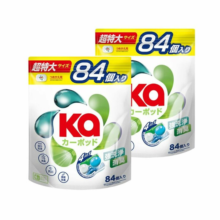カーポッド タイムレスクリーン 衣料用洗濯洗剤 ジェルマジックボール 84個入り x 2パック カーポッド タイムレスクリーン 衣料用洗濯洗剤 ジェルマジックボール 84個入り x 2パック