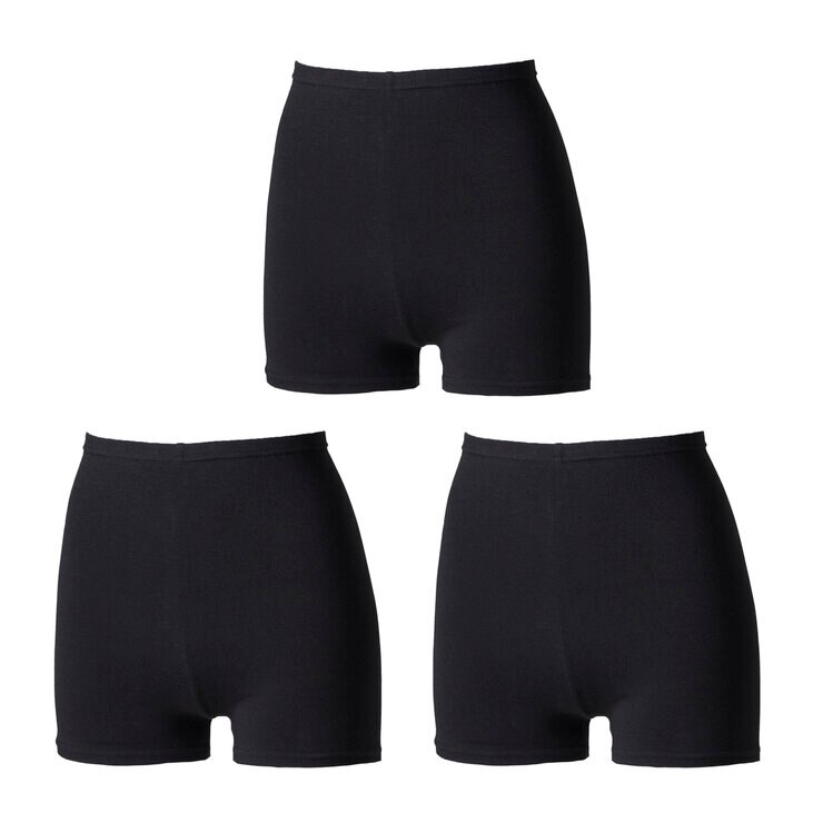 岡本 くろぱん インナーショーツ 3枚組
