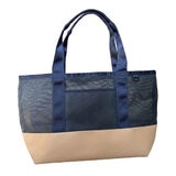 BEACHCOMBER MESH TOTE Navy