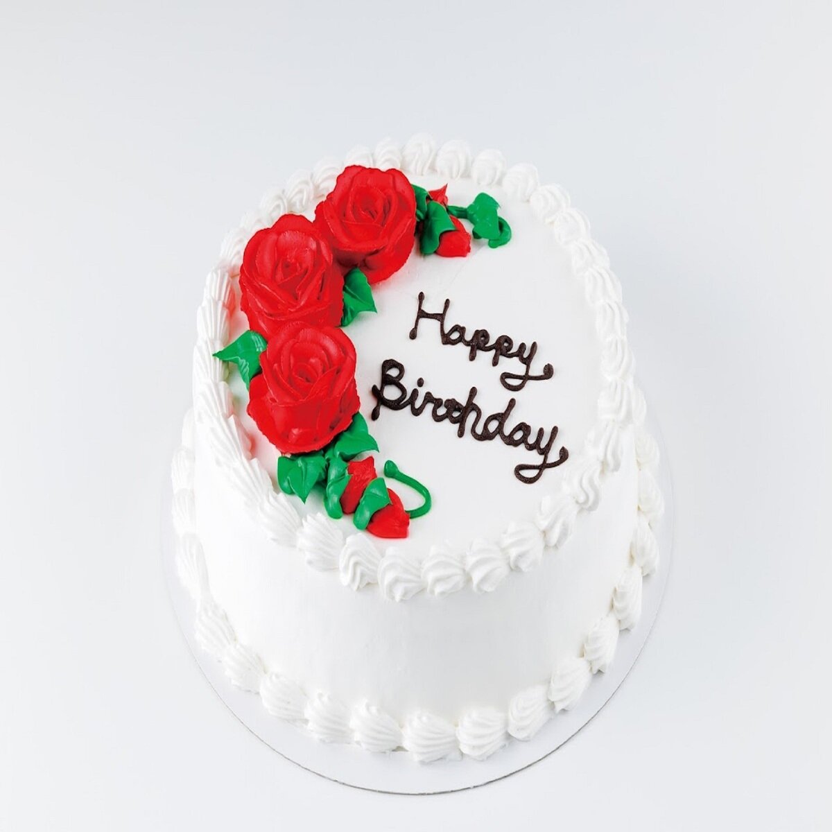 ホワイトラウンドケーキ