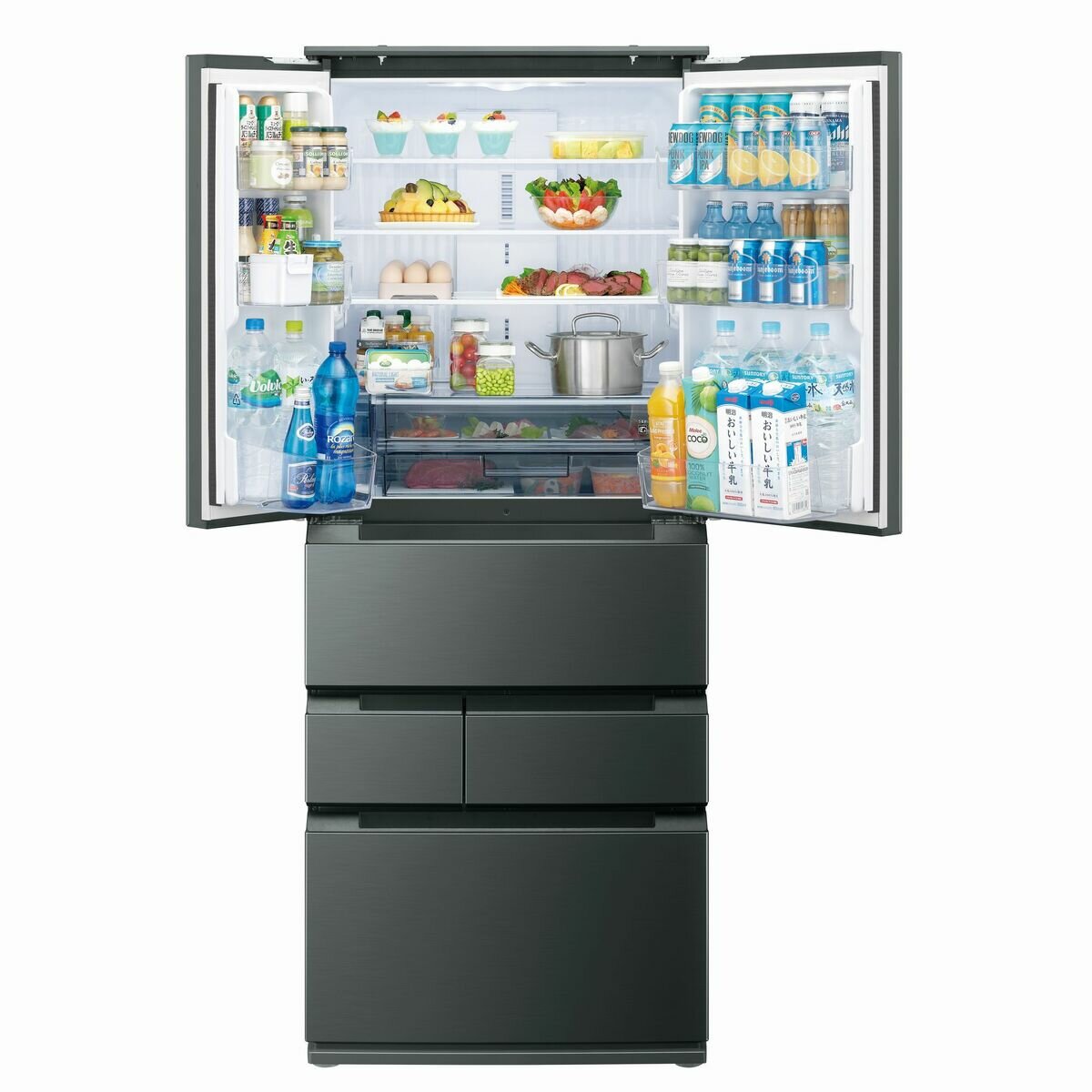 シャープ 545L 冷蔵庫 SJ-MF55RH