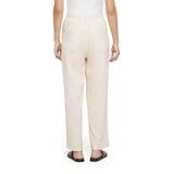 バナナ リパブリック リネン ブレンド パンツ トランジション クリーム ホワイト M