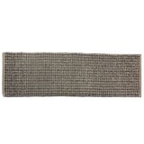 キッチンマット 60x180cm ジュートミックス ブラック