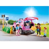 プレイモービル シティライフ ファミリーカーと駐車場