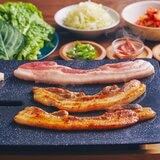【冷凍】李朝園 サムギョプサル1.6kg・味付チュクミ640g BBQセット