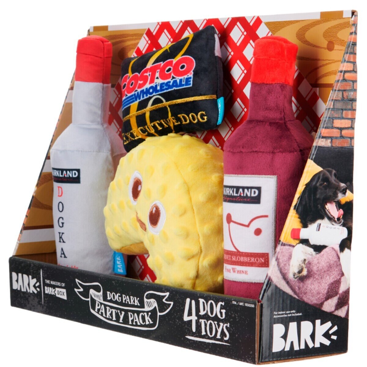 バーク パーティー パック ペット用おもちゃ 4個 セット Costco Japan