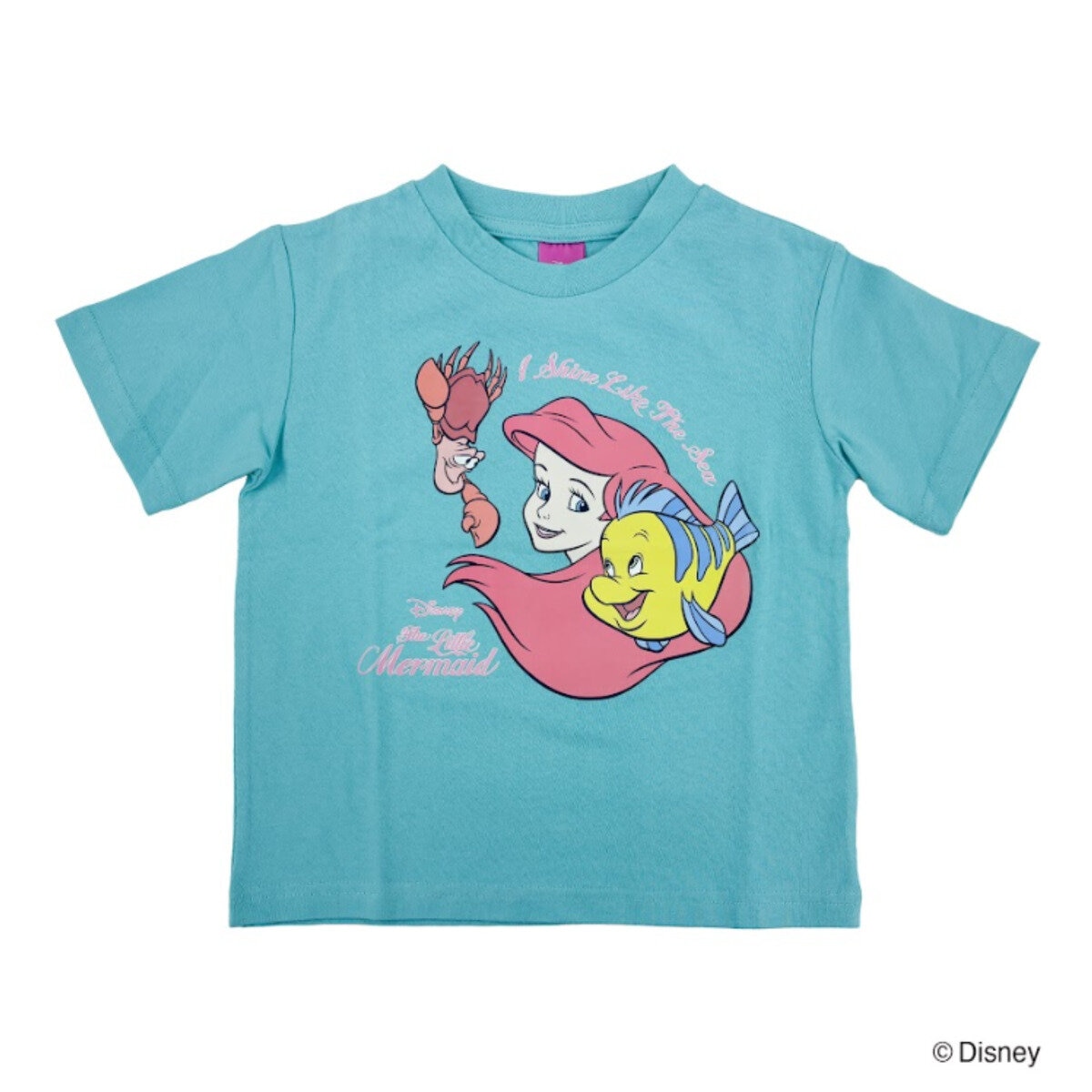 キャラクター キッズ Tシャツ アンド ショーツ 2枚セット / アリエル 90cm