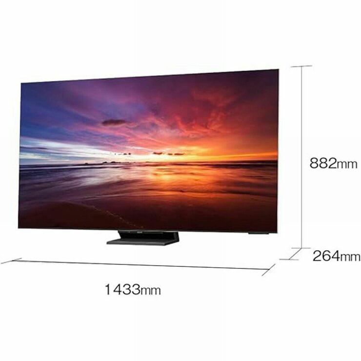 SHARP 65インチ液晶スマートテレビ 8T-C65DX1 2021年 SHARP（シャープ） 【メーカー取り寄せ】 mini LEDバックライト搭載8K