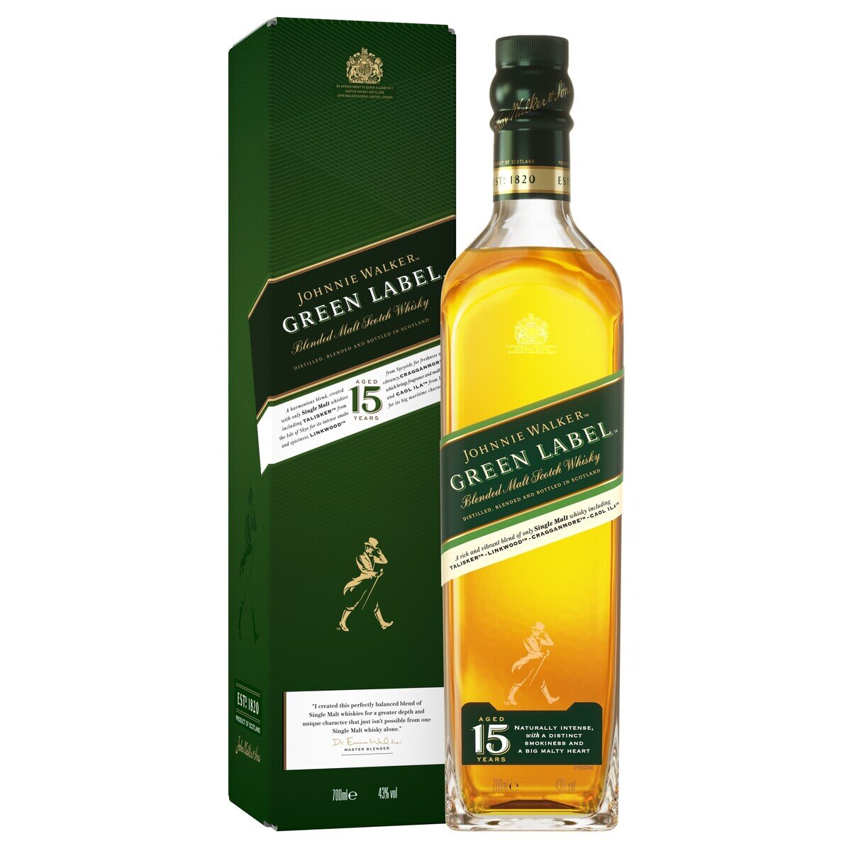 ジョニーウォーカー グリーンラベル 15年 700ml