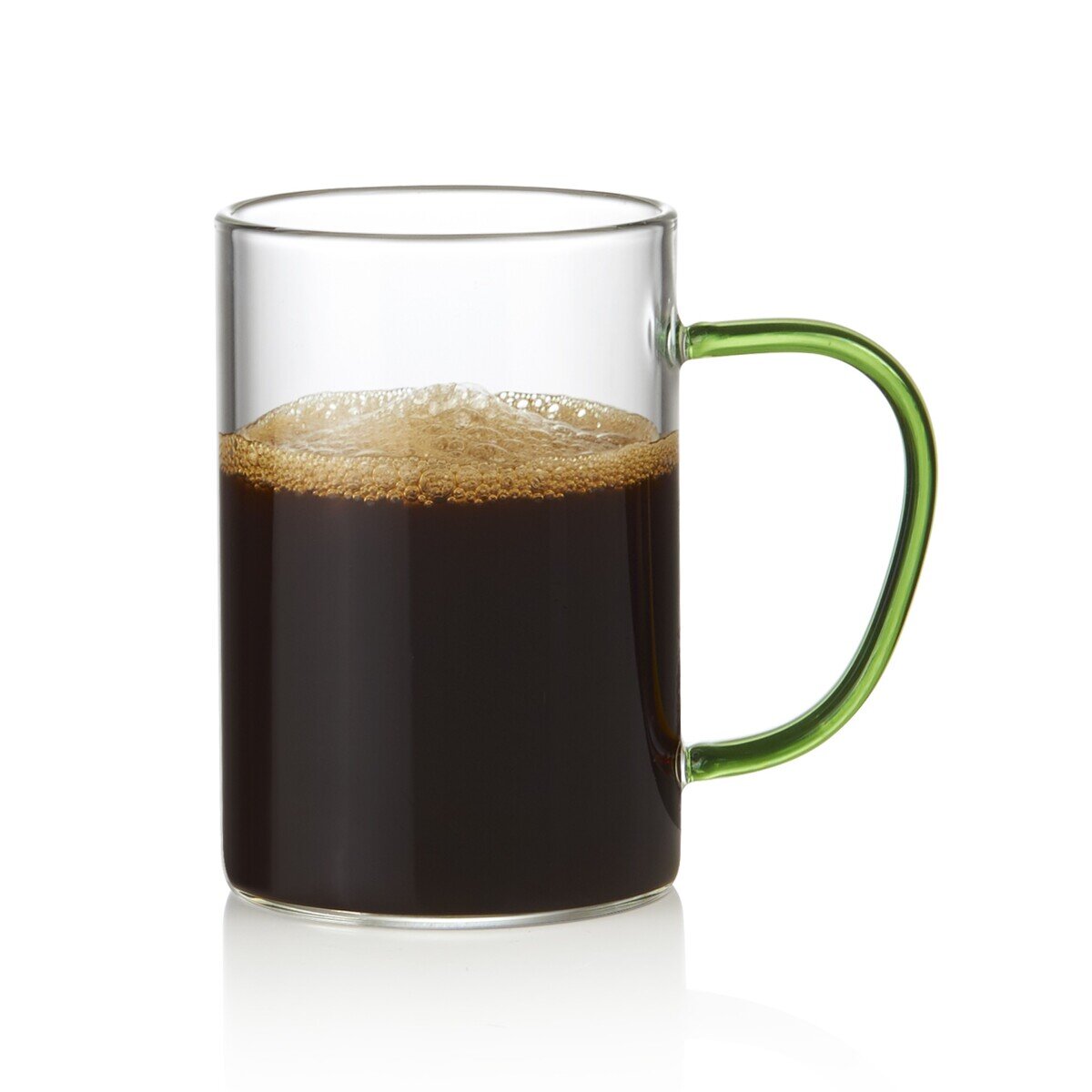 キングクリスタル カラーハンドルガラスカップ 8個