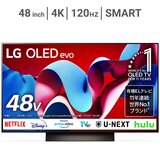 LG 48インチ 4K 有機ELテレビ OLED48C4PJA