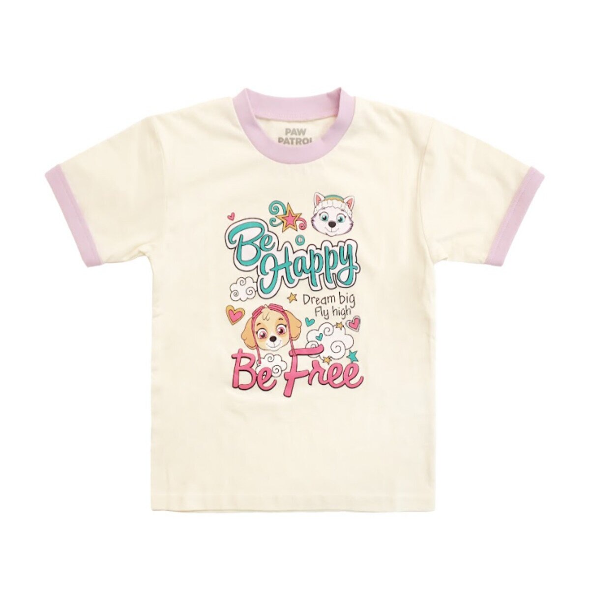 パウパトロール キッズ Tシャツ 4枚セット パープル 100 cm