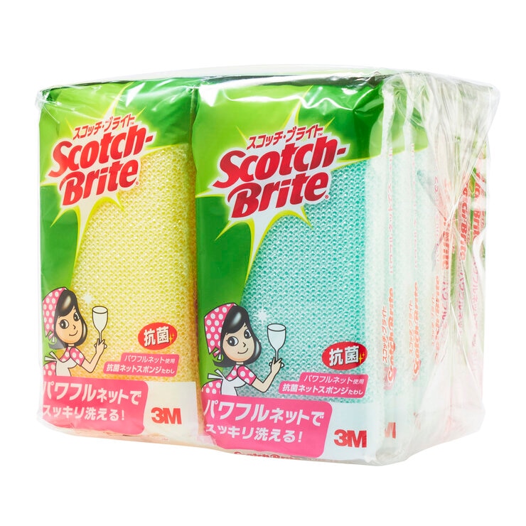 スコッチブライト抗菌パワフルネット 12個入り
