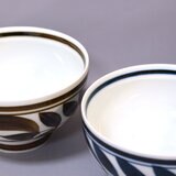 Hasamiware Rice Bowls Mawaribana Large 4pc