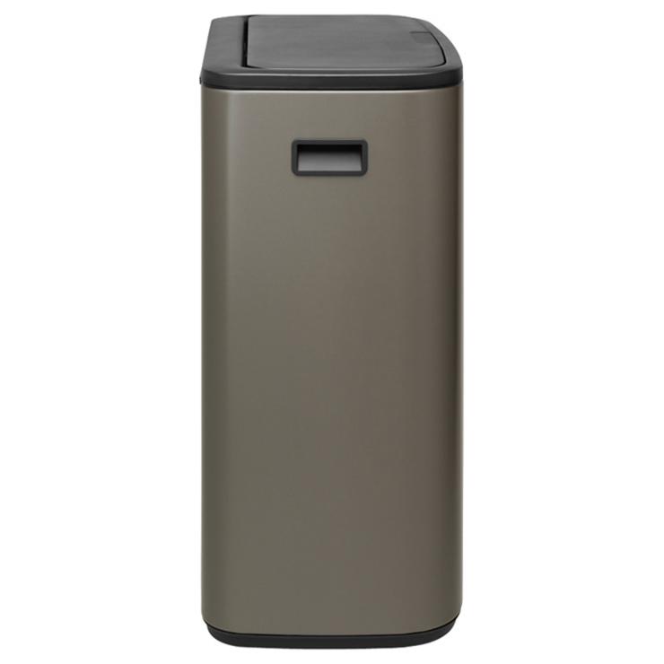 ブラバンシア Boタッチビン 60L タッチ式ごみ箱 プラチナ 223068