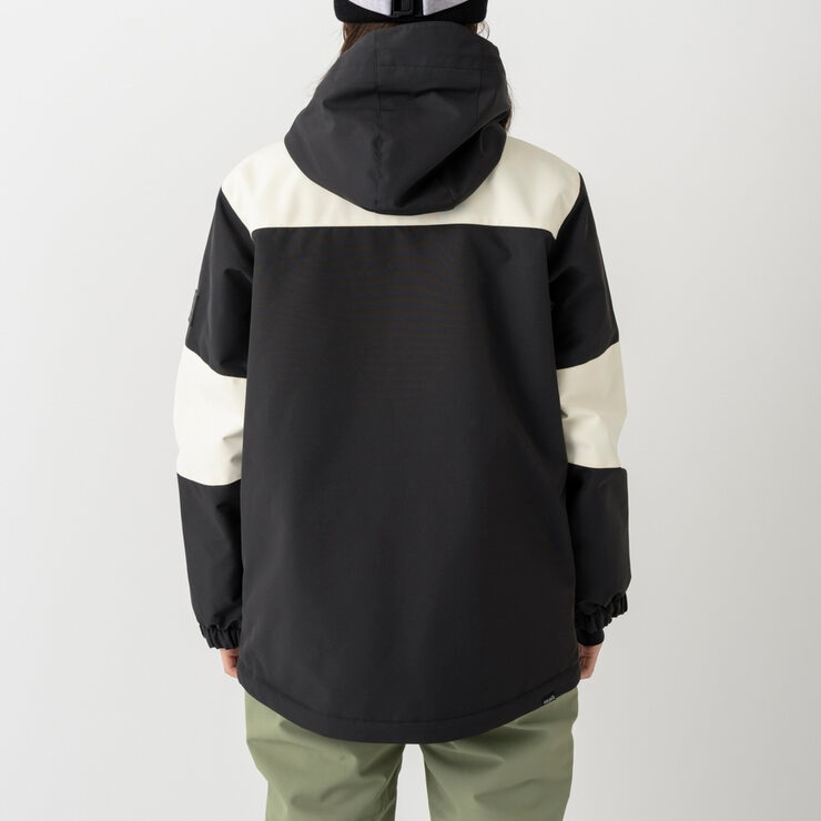 オーシャンパシフィック レディース スノージャケット ブラック / クリーム M