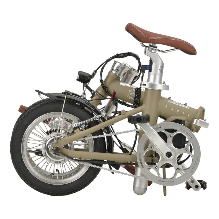 CAPTAIN STAG E RELIGHT 電動アシスト自転車 モンテ カーキ