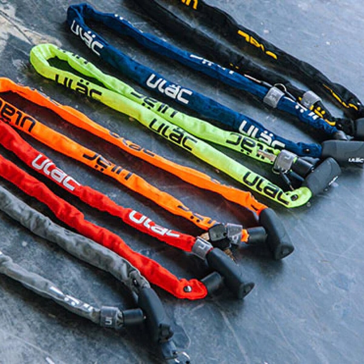 ユーラック チェーンロック ユーロスタイル オレンジ