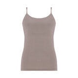 トリンプ・インターナショナル・ジャパン ブラ付き キャミソール モカ/ブラック M