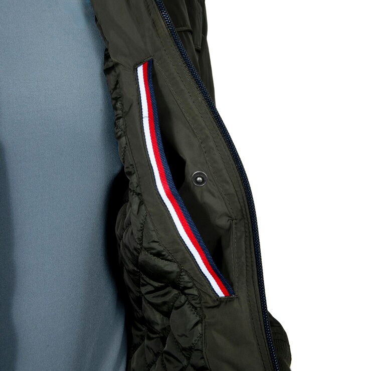 トミーヒルフィガー メンズ ジャケット アーミーグリーン S