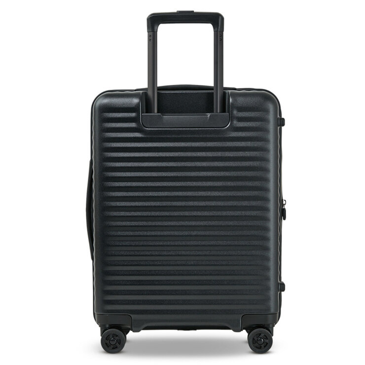 エコーラック セレストラ フロントオープンスーツケース 機内持ち込みサイズ 20インチ 38L ブラック