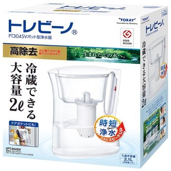 東レ トレビーノ ポット型浄水器 PT304SV 東レ トレビーノ ポット型浄水器 PT304SV