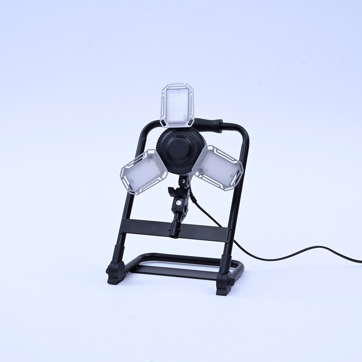 YAMAZEN 3灯LEDガレージライト/ポータブルスタンドセットGL3-0500PLS-E26SET