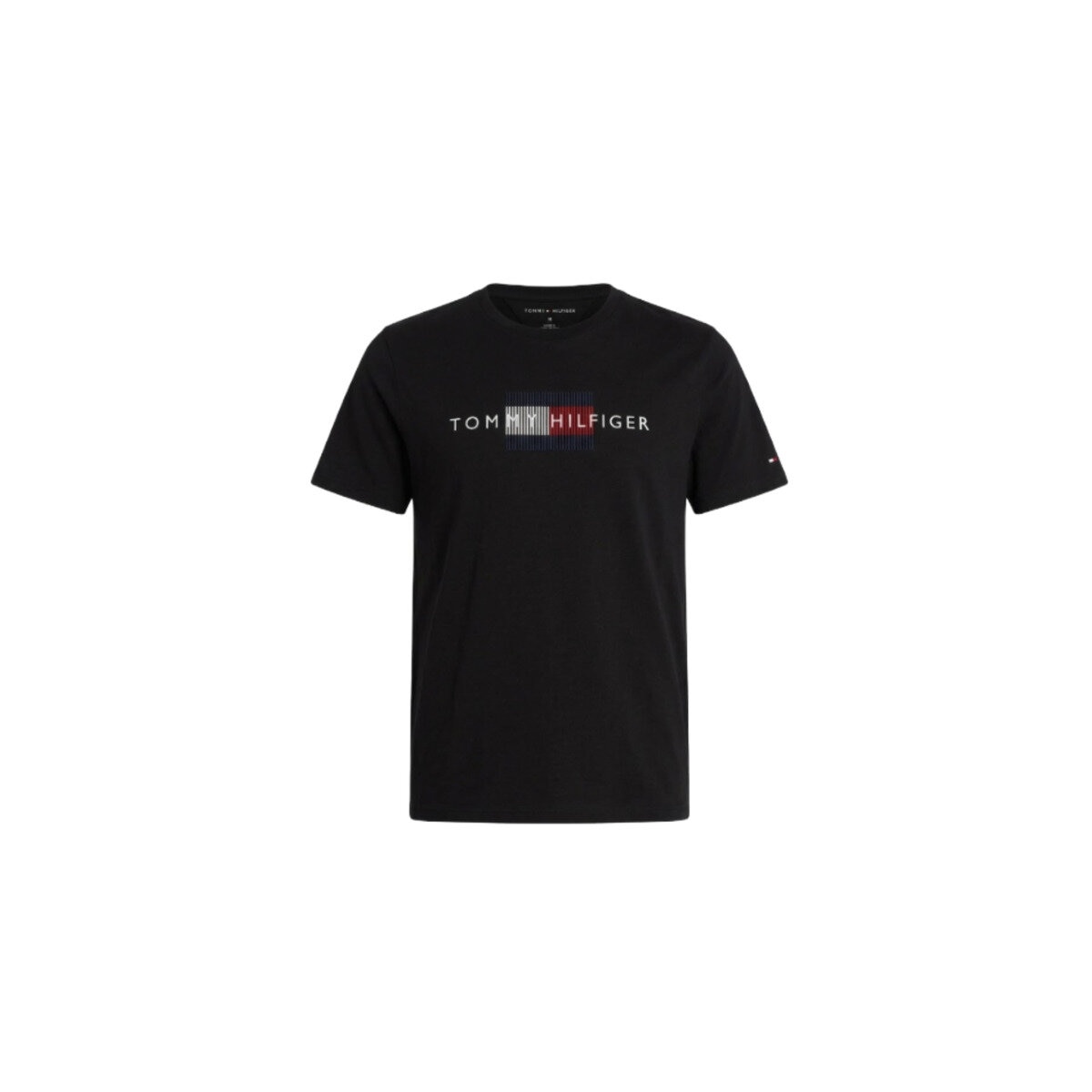 トミーヒルフィガー メンズ 半袖 Tシャツ ブラック M