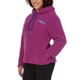 フィラ レディース フリースパーカー パープルワイン L フィラ レディース フリースパーカー パープルワイン L