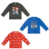パウ・パトロール キッズ 長袖Tシャツ 3枚組