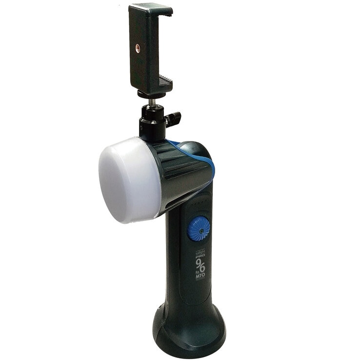 tollight PRO 充電式高演色LEDライト Ra96 800ルーメン スマホ ホルダー付 TL800-96-SH tollight PRO 充電式高演色LEDライト Ra96 800ルーメン スマホ ホルダー付 TL800-96-SH