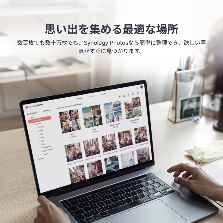 Synology NAS DiskStation DS223j + HDD 4TB 2台セット