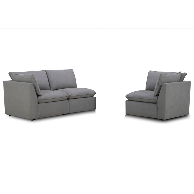 Gilman Creek Furniture 布製 電動モジュラーソファ3ピース