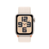 Apple Watch SE2（GPS + Cellularモデル）- 40mmスターライトアルミニウムケースとスターライトスポーツループ