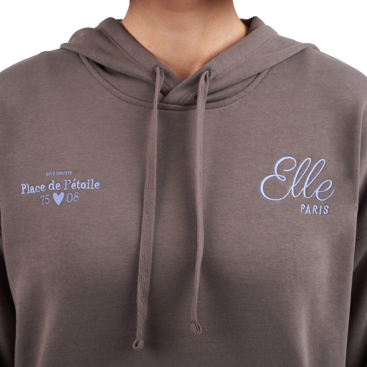 エル レディース ロゴ パーカー ダークグレー L エル レディース ロゴ パーカー ダークグレー L