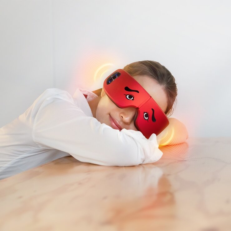 ニップラックス 温熱＆エアーアイマスク にわかせんぺいモデル NP-ERS24R-NWK