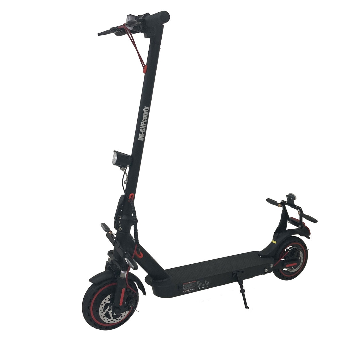 COMFY DR-CNP 特定小型原付 電動スクーター ブラック×レッド
