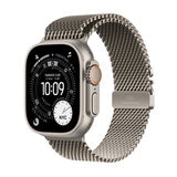 Apple Watch Ultra 3 Cellular 49mmナチュラルチタニウムケースとナチュラルチタニウムミラネーゼループ