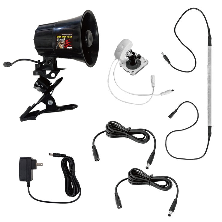 MTO 熊よけわんわんホーン / サイレン 24時間 / 夜間センサー付