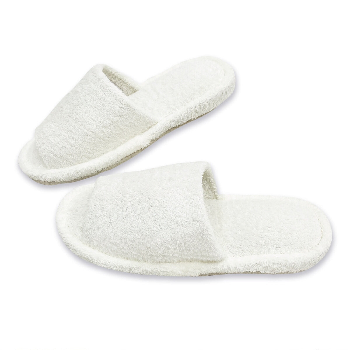 Ask Doctors 抗菌防臭スリッパ M (23cm~24.5cm用) アイボリー