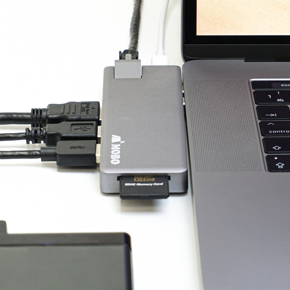 MOBO マルチポートドック Dual USB-C Dock + LAN